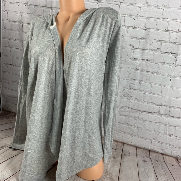 VS Victoria’s Secret Front Drape Hooded Cardigan - Picture 3 of 7